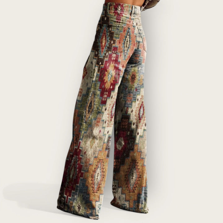 CHIC & SMUK /  BAGGY BOHO VINTAGE BUKSER