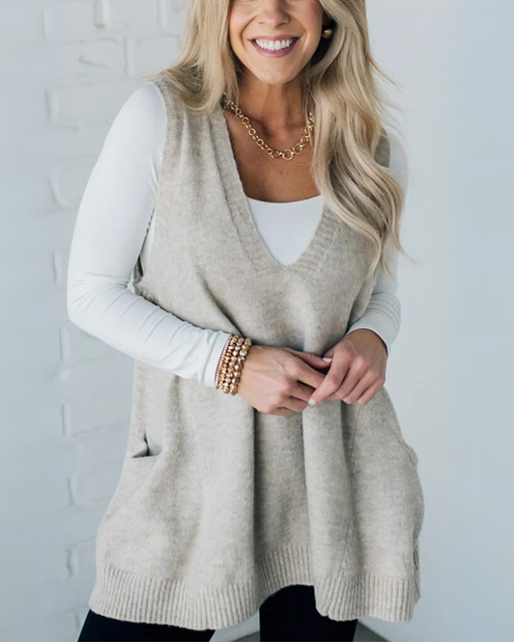 Wanda - Strikket vest