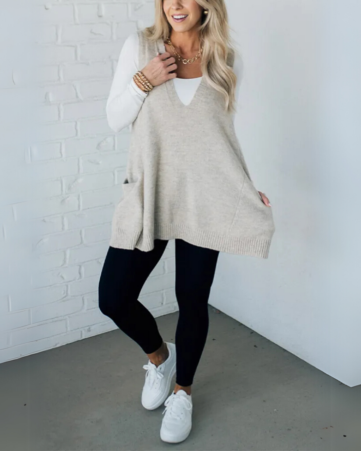 Wanda - Strikket vest