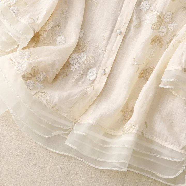 HELENA - BLOMST BLUSE