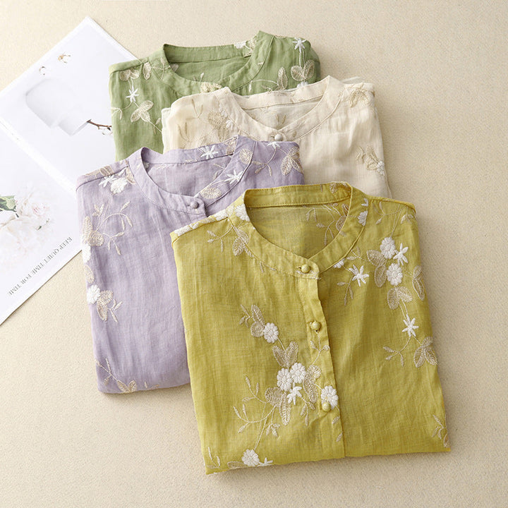 HELENA - BLOMST BLUSE