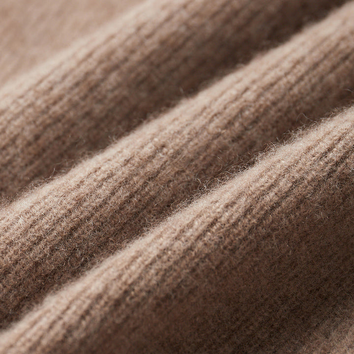 RASMUS - CASHMERE MERINO ULD ZIP-UP