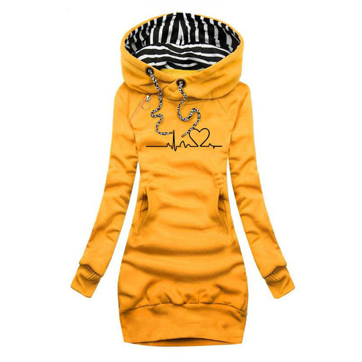 FIEN - HOODIE KLÄNNING