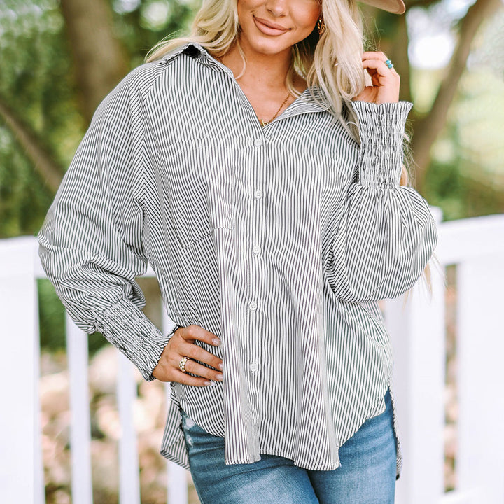 Violet - Bluse med afslappet pasform