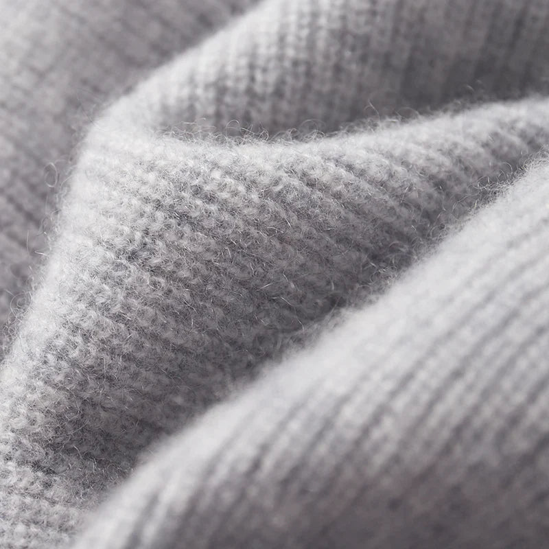 RASMUS - CASHMERE MERINO ULD ZIP-UP