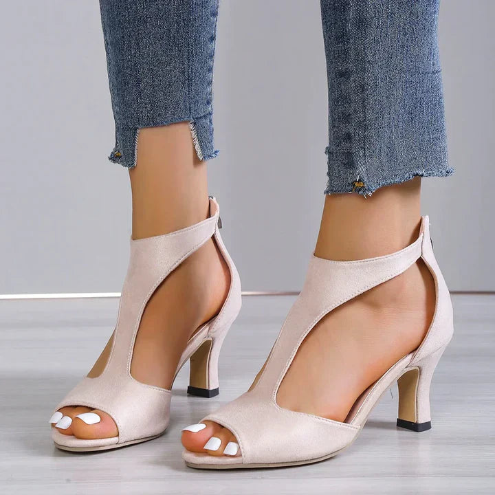 TINA - SANDALER MED HØJE HÆLE