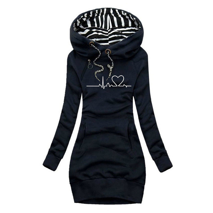 FIEN - HOODIE KLÄNNING